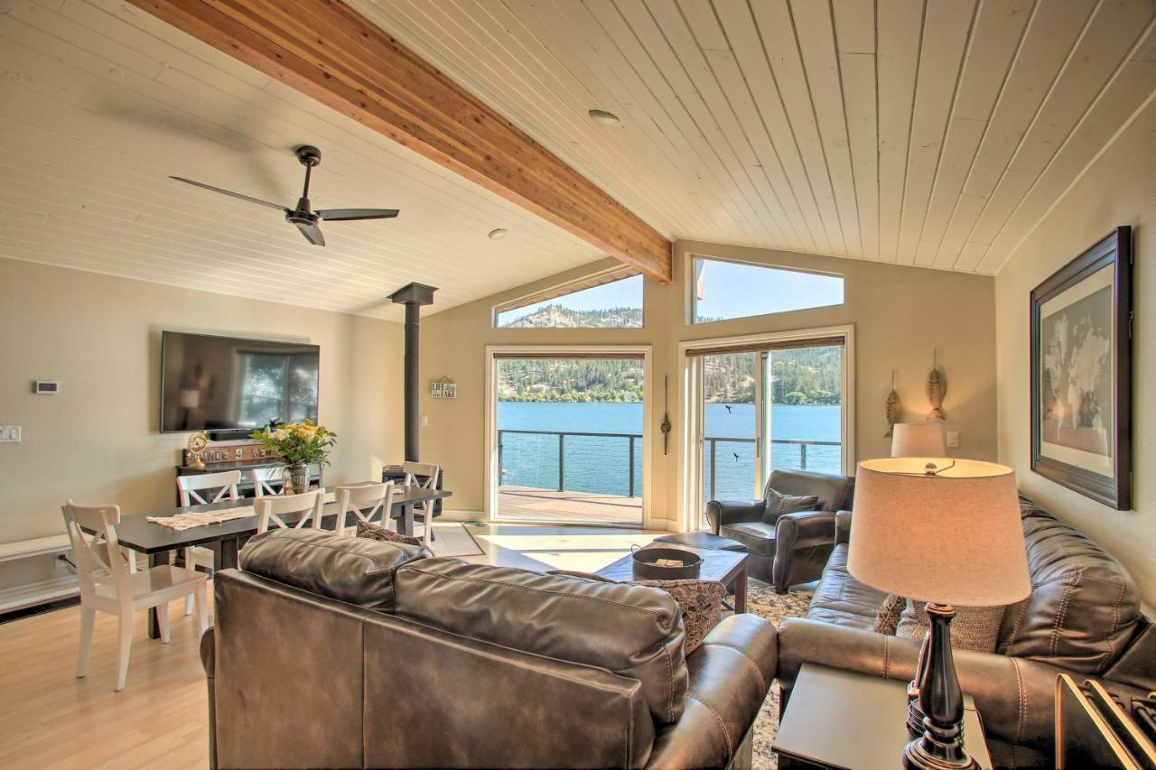 Lakefront Retreat With Kayaks, Paddle Boards And Deck! Villa Nine Mile Falls Exterior foto