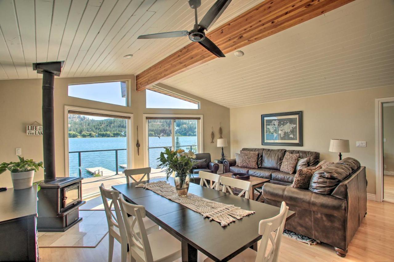 Lakefront Retreat With Kayaks, Paddle Boards And Deck! Villa Nine Mile Falls Exterior foto