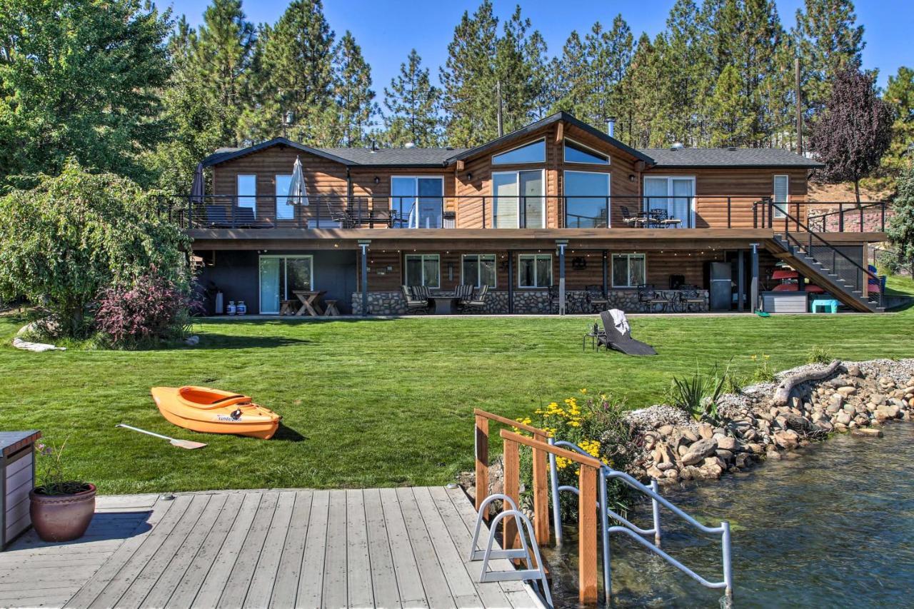 Lakefront Retreat With Kayaks, Paddle Boards And Deck! Villa Nine Mile Falls Exterior foto